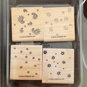 2003 Stampin’ Up! “Fresh Fillers” 4 pc set